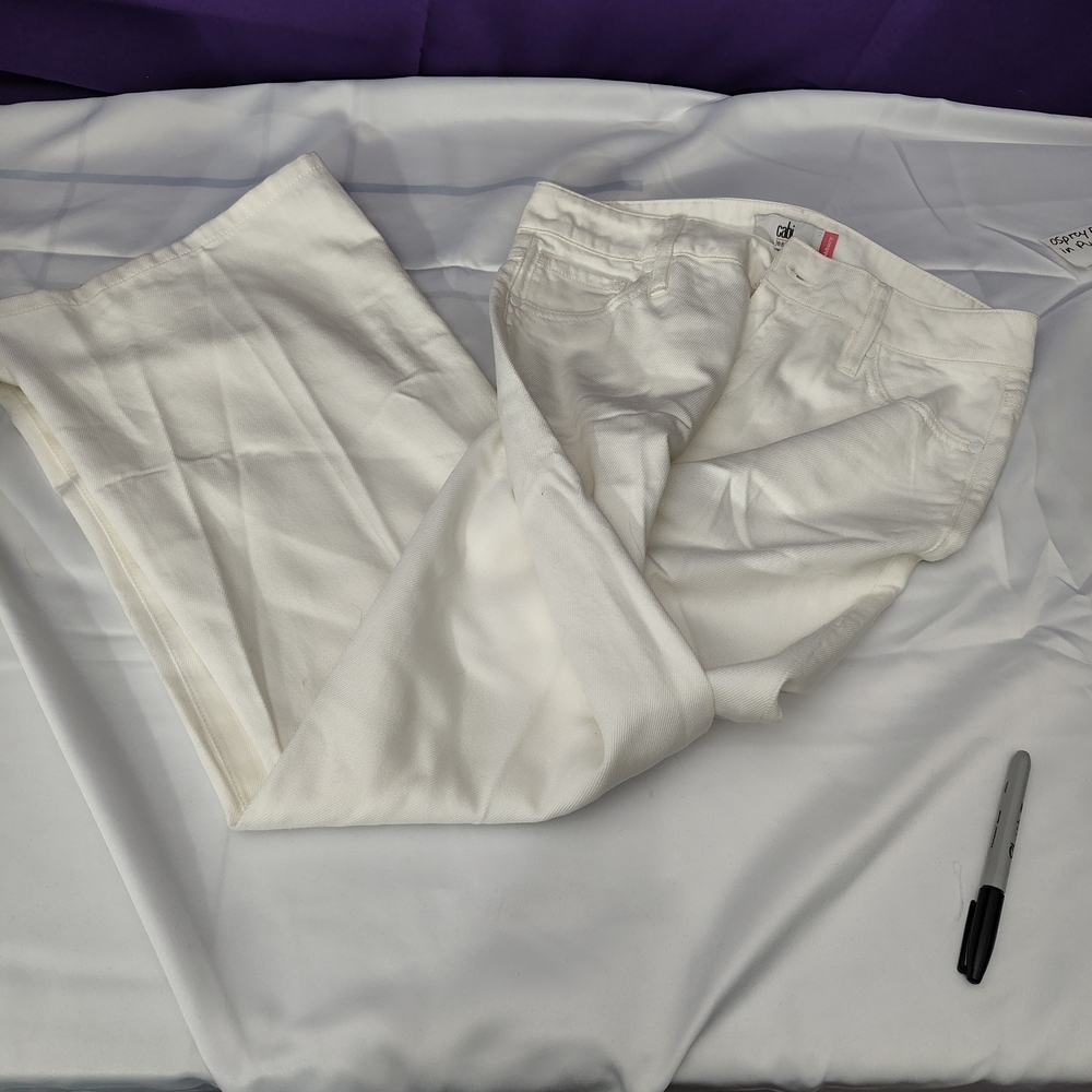 CAbi Cream Denim Jeans NWOT - Picture 3 of 5